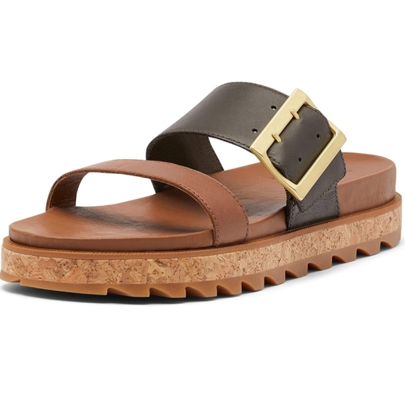 - Sorel leather slide - Picture 3 of 5